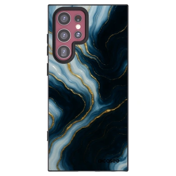 Picasee husă neagră din silicon pentru Samsung Galaxy S22 Ultra 5G - Luna