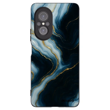 Picasee husă neagră din silicon pentru Huawei Nova 9 SE - Luna