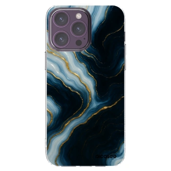 Picasee husă transparentă din silicon pentru Apple iPhone 14 Pro Max - Luna