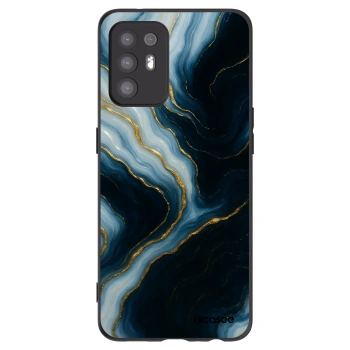 Picasee husă neagră din silicon pentru OPPO A94 5G - Luna