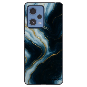 Picasee husă neagră din silicon pentru Xiaomi Redmi Note 12 Pro 5G - Luna