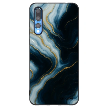 Picasee husă neagră din silicon pentru Huawei P20 Pro - Luna