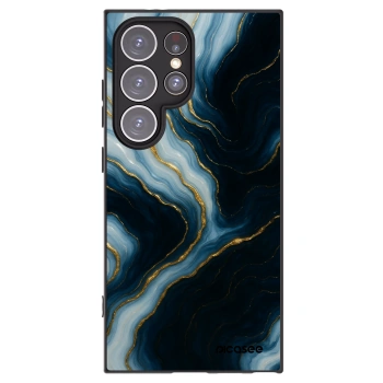 Picasee husă neagră din silicon pentru Samsung Galaxy S24 Ultra S928B 5G - Luna