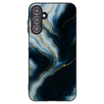 Picasee husă neagră din silicon pentru Samsung Galaxy A15 A155F 4G - Luna