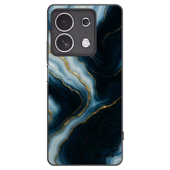 Picasee husă neagră din silicon pentru Xiaomi Redmi Note 13 4G - Luna