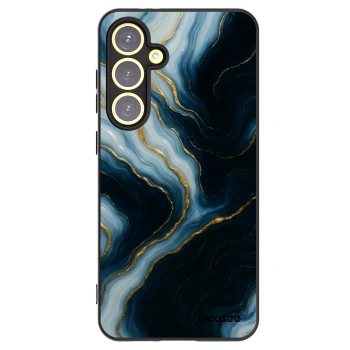 Picasee husă neagră din silicon pentru Samsung Galaxy S24 FE S721B - Luna