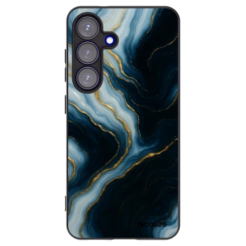 Picasee husă neagră din silicon pentru Samsung Galaxy S25 5G - Luna
