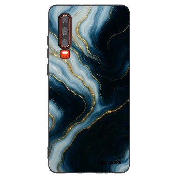 Picasee husă neagră din silicon pentru Huawei P30 - Luna