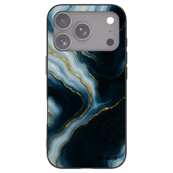 Picasee husă neagră din silicon pentru Apple iPhone 17 Pro - Luna