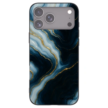 Picasee husă neagră din silicon pentru Apple iPhone 17 Pro Max - Luna