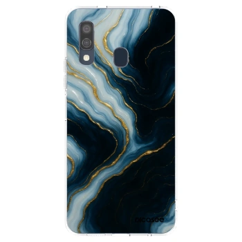 Picasee husă transparentă din silicon pentru Samsung Galaxy A40 A405F - Luna