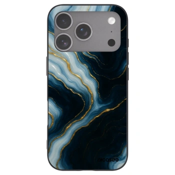 Picasee husă neagră din silicon pentru Apple iPhone 18 Pro - Luna