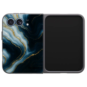 Picasee husă neagră din silicon pentru Apple iPhone Duo - Luna