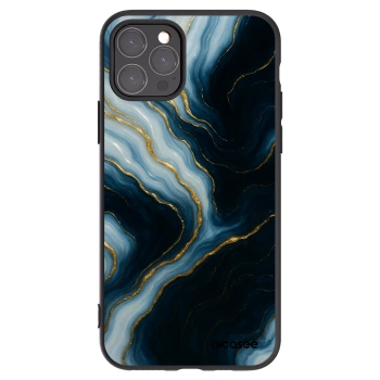 Picasee husă neagră din silicon pentru Apple iPhone 11 Pro - Luna