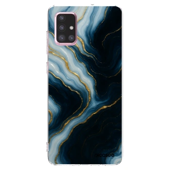 Picasee husă transparentă din silicon pentru Samsung Galaxy A71 A715F - Luna