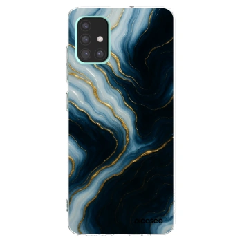 Picasee husă transparentă din silicon pentru Samsung Galaxy A51 A515F - Luna