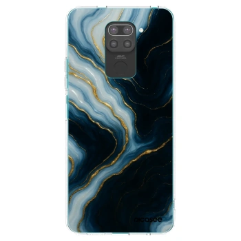 Picasee husă neagră din silicon pentru Xiaomi Redmi Note 9 - Luna