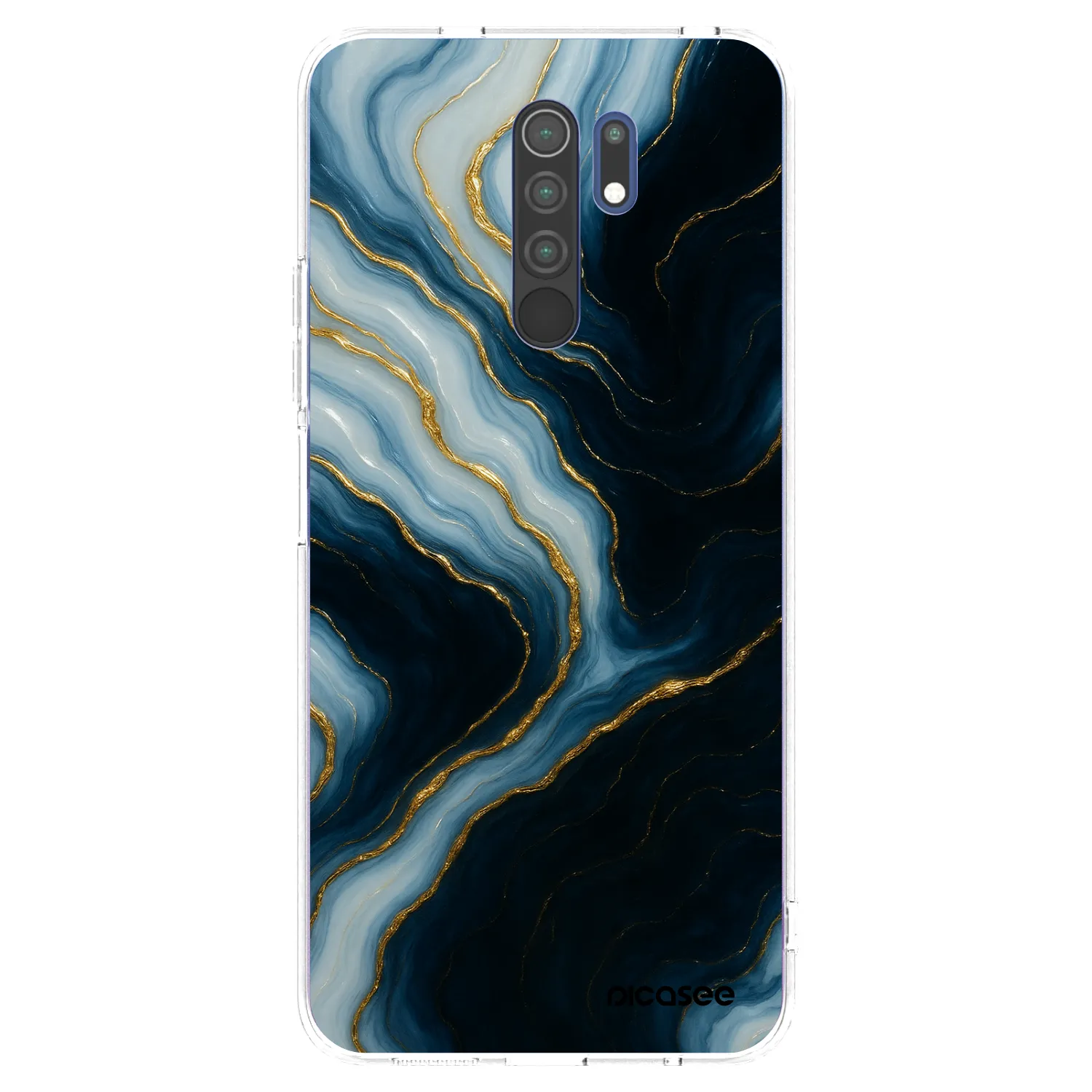 Picasee husă transparentă din silicon pentru Xiaomi Redmi 9 - Luna