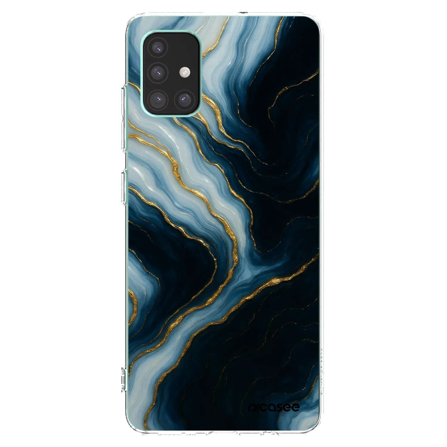 Picasee husă transparentă din silicon pentru Samsung Galaxy M51 M515F - Luna