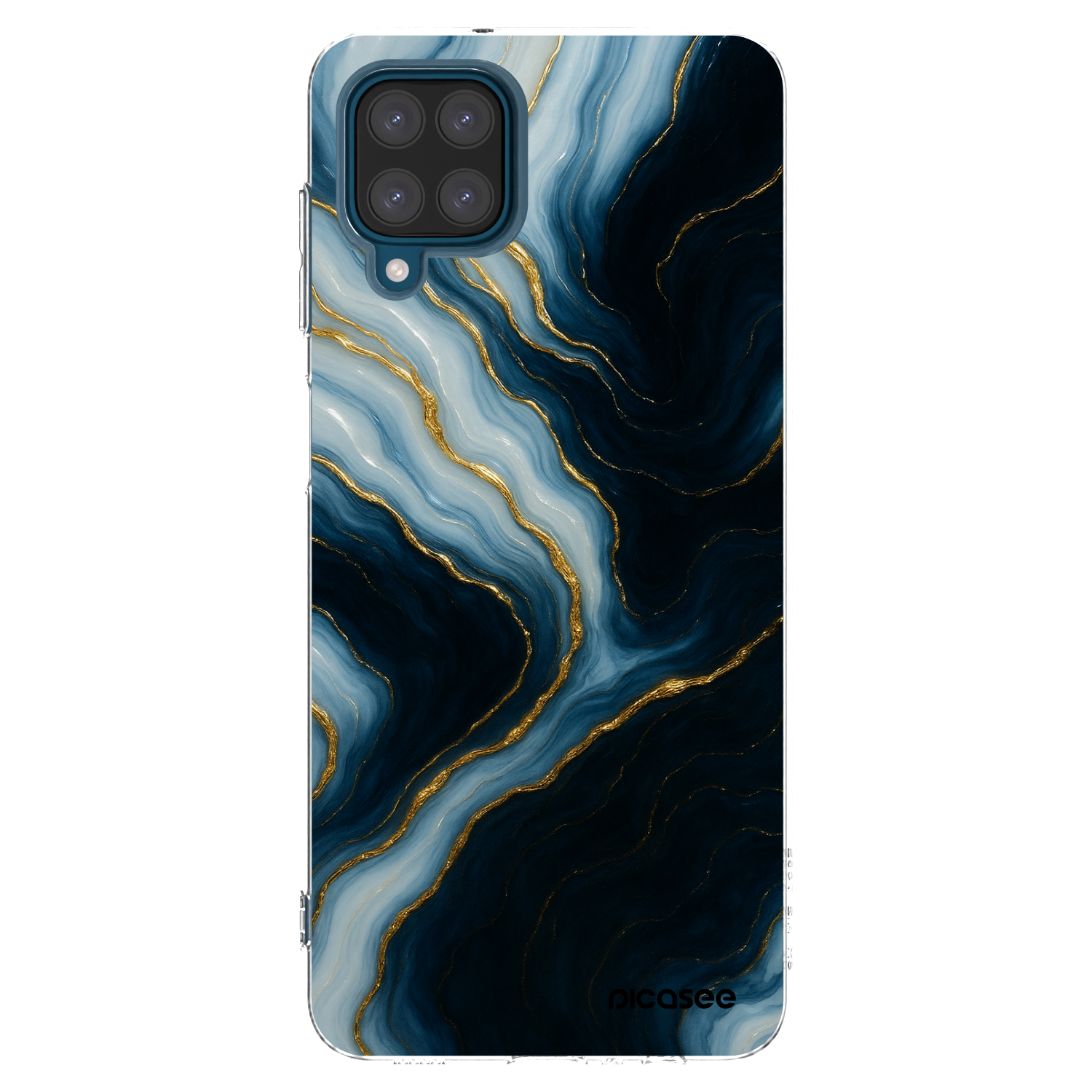 Picasee husă transparentă din silicon pentru Samsung Galaxy A12 A125F - Luna