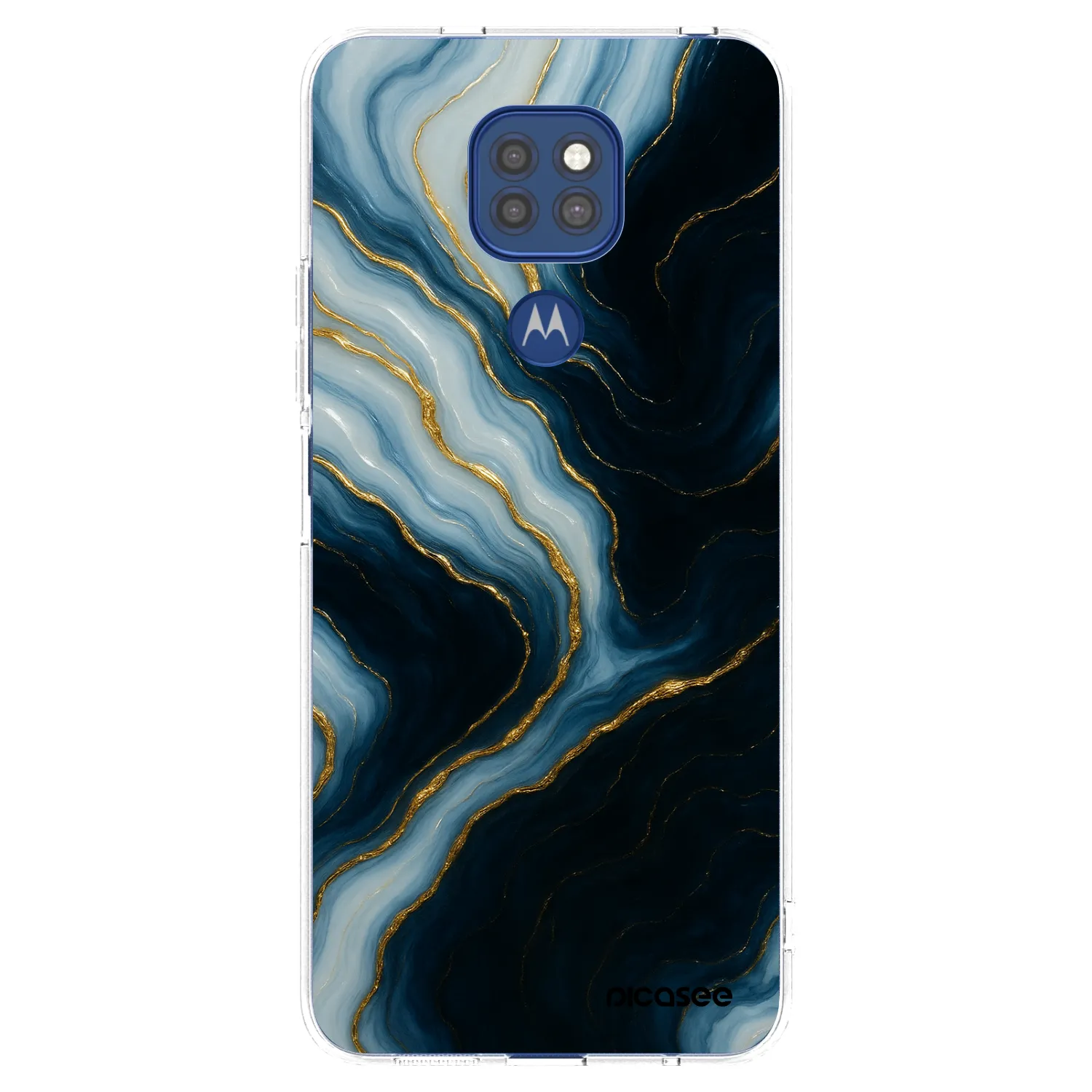Picasee husă transparentă din silicon pentru Motorola Moto G9 Play - Luna