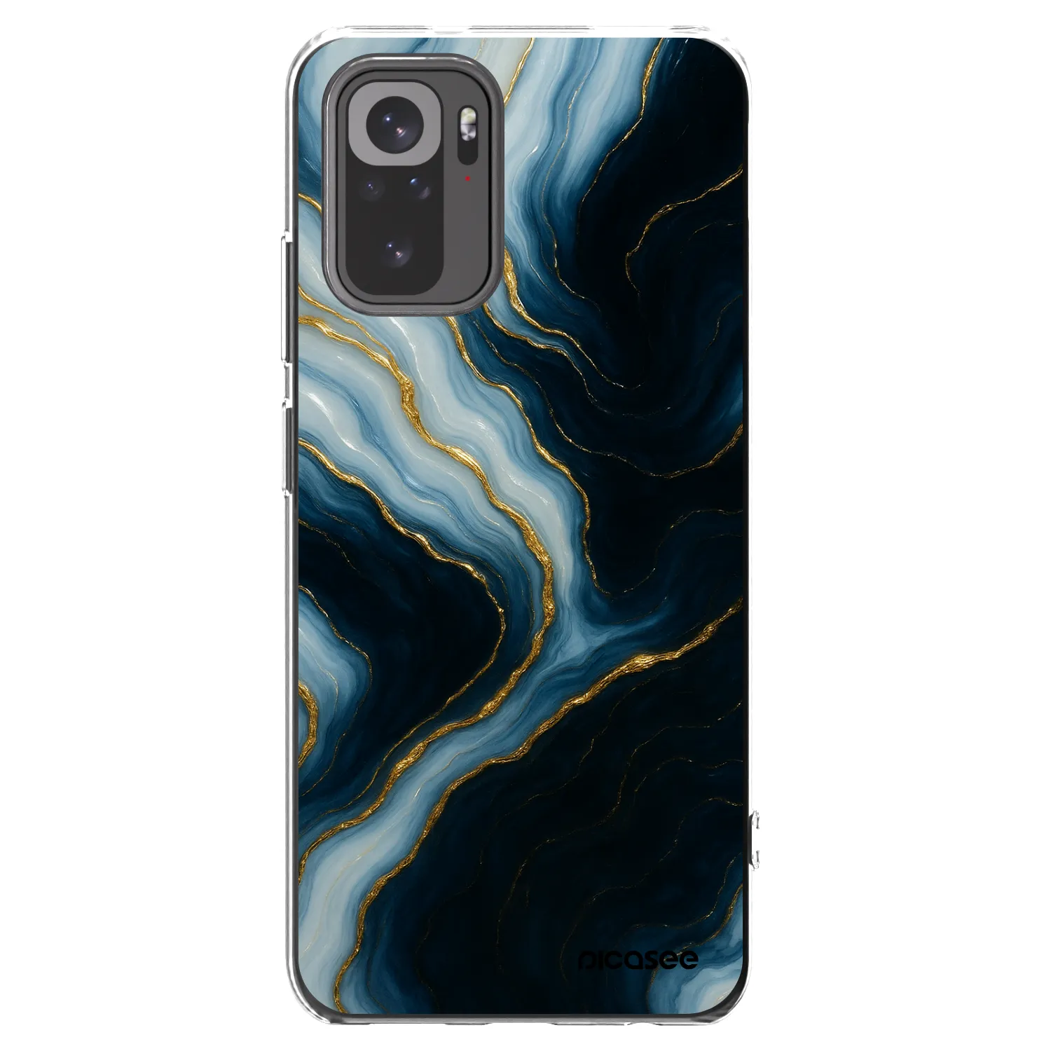 Picasee husă transparentă din silicon pentru Xiaomi Redmi Note 10S - Luna