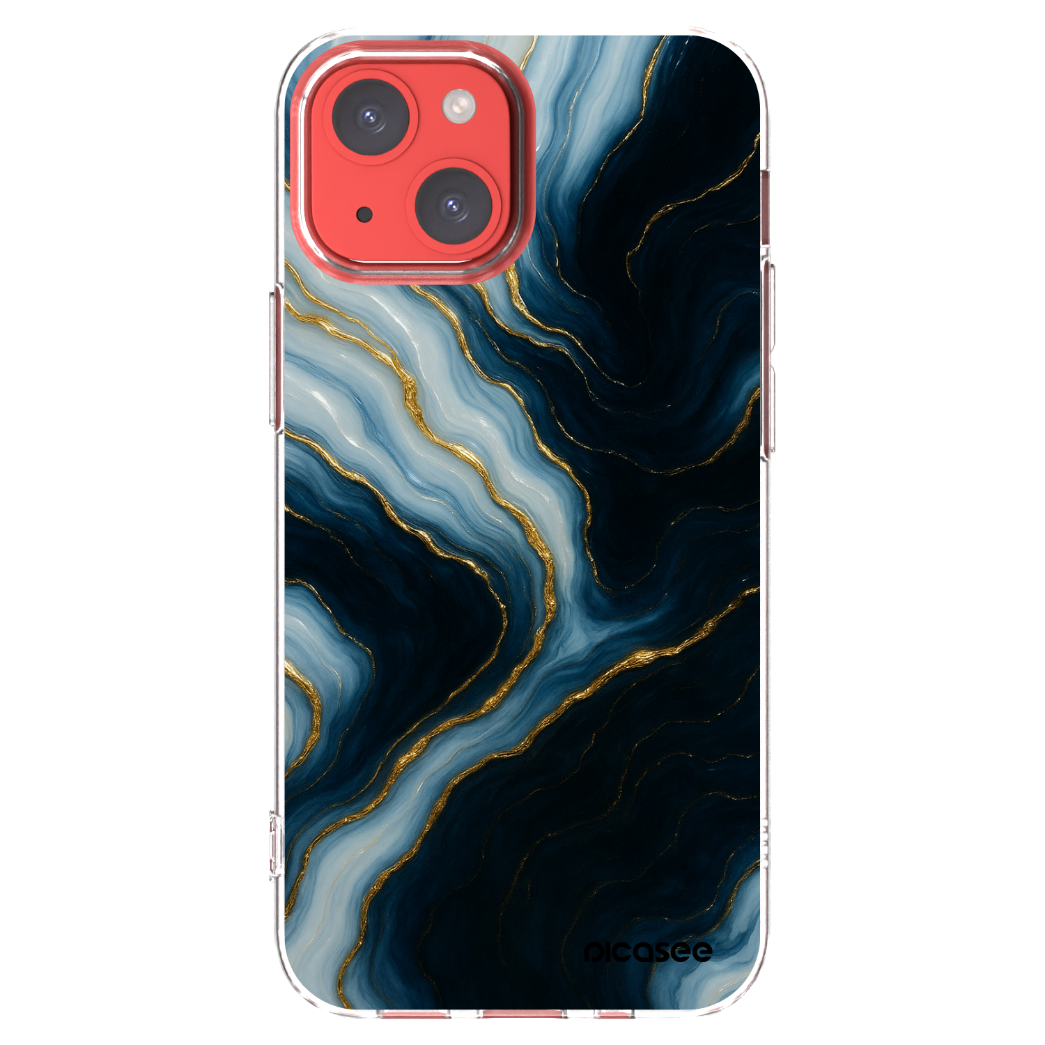 Picasee husă transparentă din silicon pentru Apple iPhone 13 mini - Luna