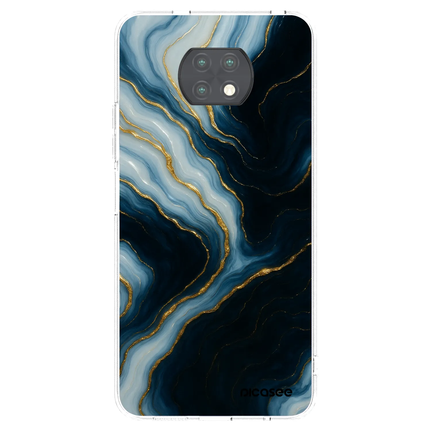 Picasee husă transparentă din silicon pentru Xiaomi Redmi Note 9T - Luna