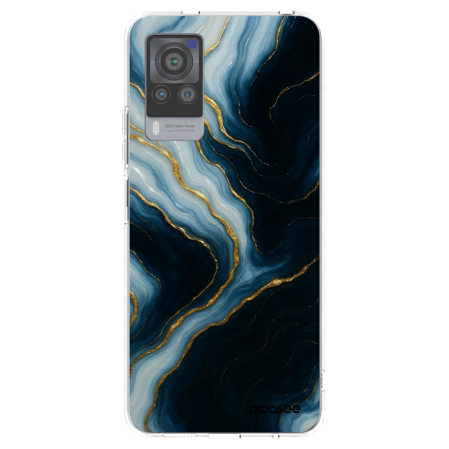Picasee husă transparentă din silicon pentru Vivo X60 Pro 5G - Luna