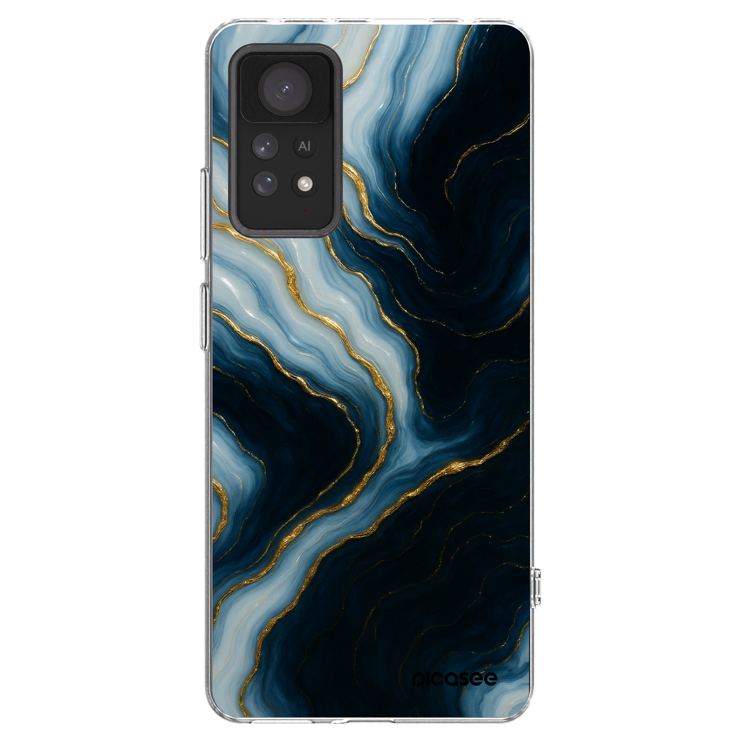 Picasee husă transparentă din silicon pentru Xiaomi Redmi Note 11 Pro - Luna