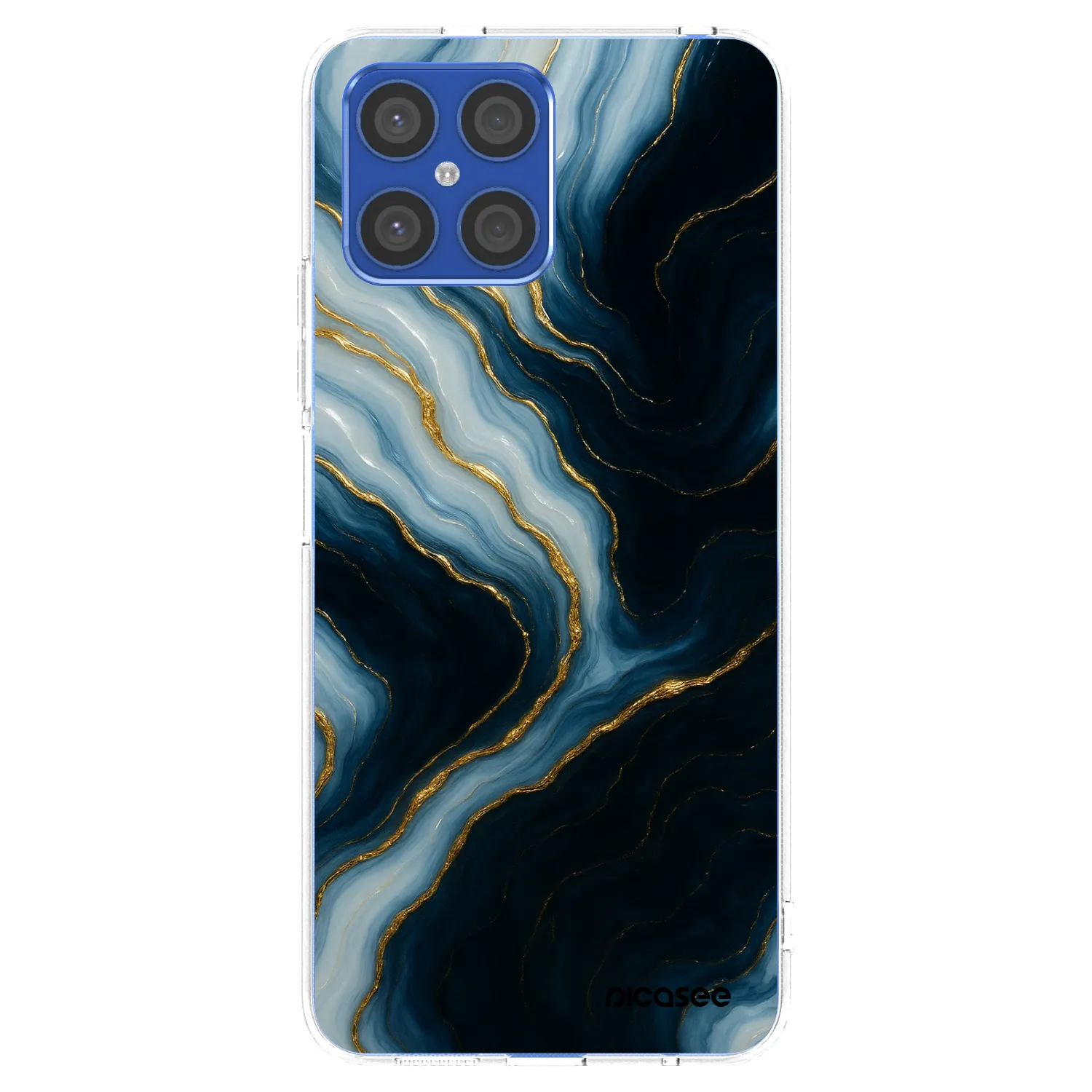 Picasee husă transparentă din silicon pentru Honor X8 4G - Luna