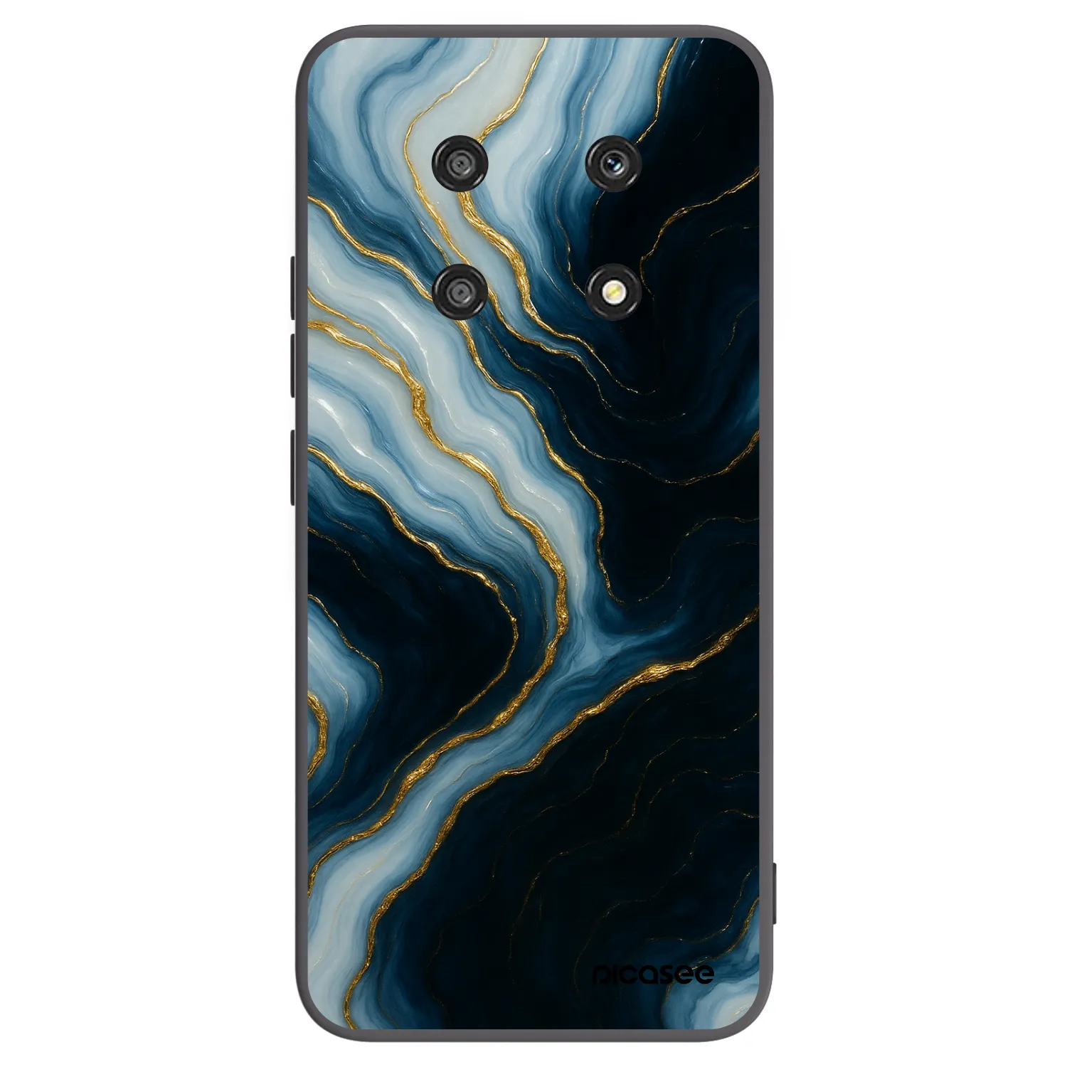 Picasee husă neagră din silicon pentru Honor Magic4 Lite 5G - Luna