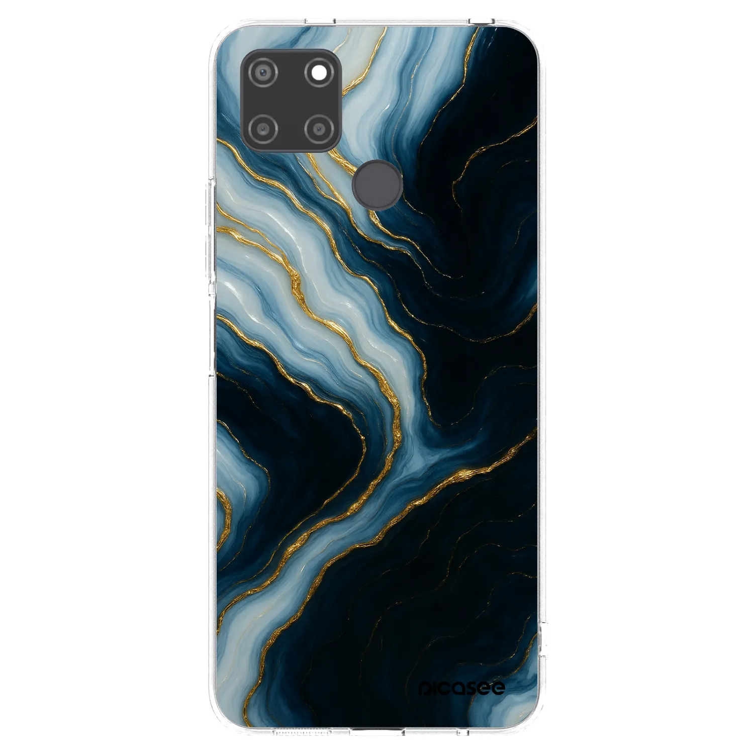Picasee husă transparentă din silicon pentru Realme C21Y - Luna