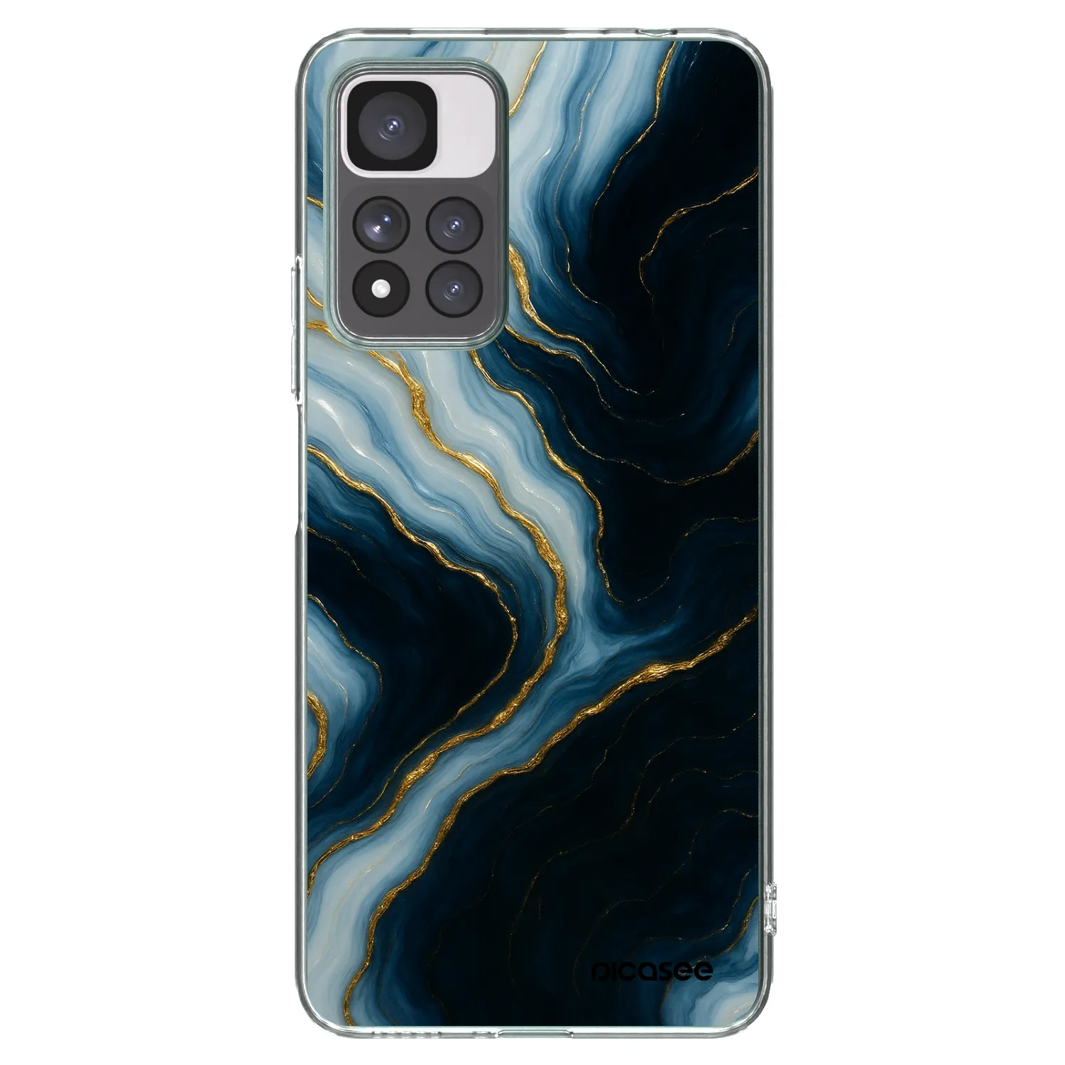 Picasee husă transparentă din silicon pentru Xiaomi Redmi Note 11 Pro+ 5G - Luna