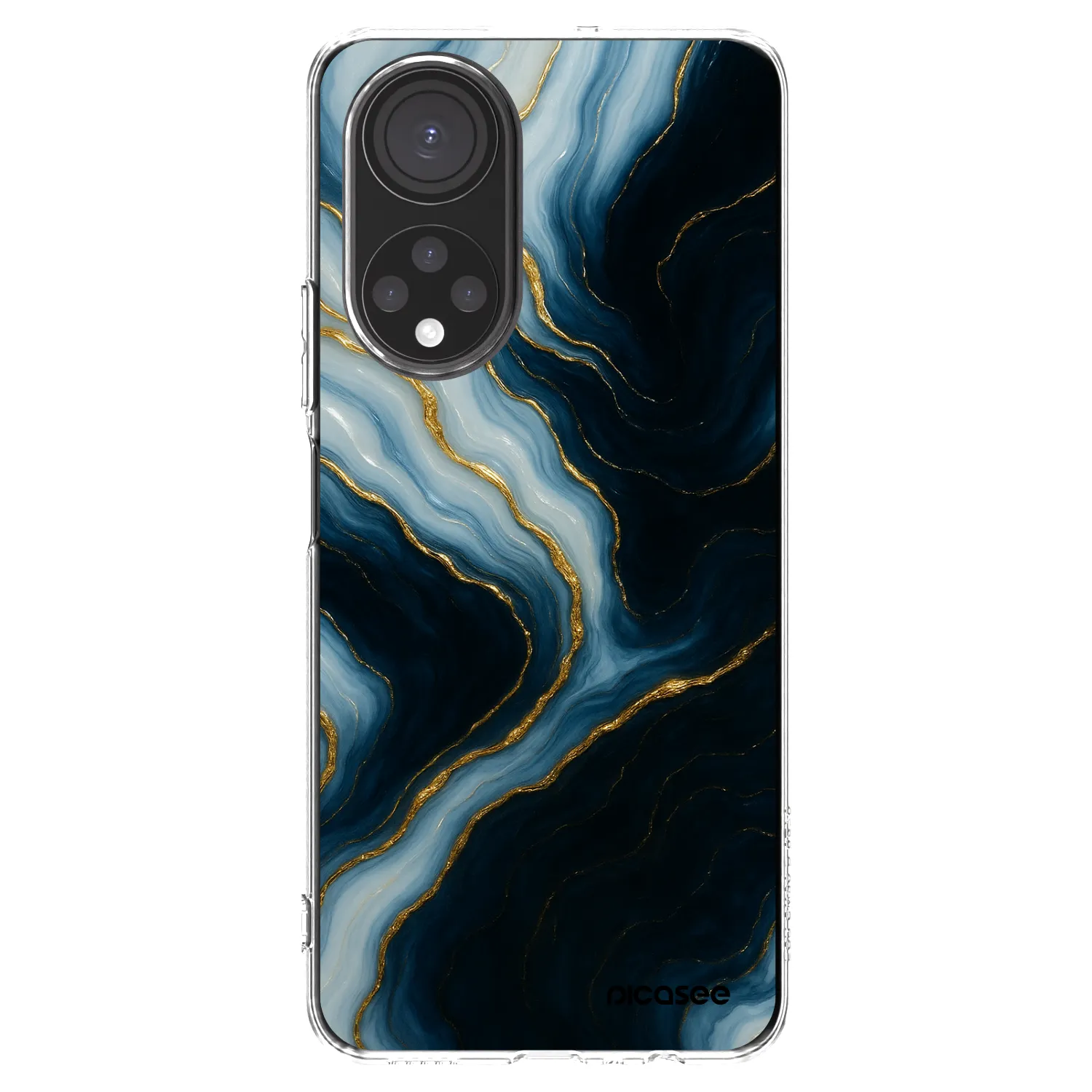Picasee husă transparentă din silicon pentru Honor X7 - Luna