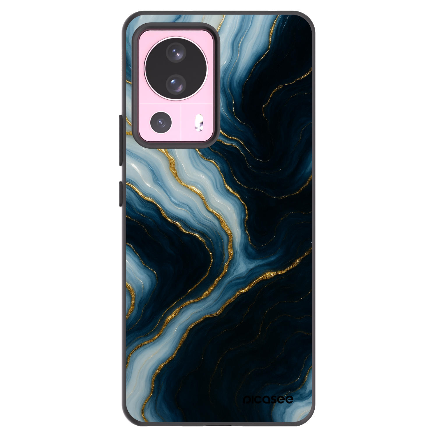 Picasee husă neagră din silicon pentru Xiaomi 13 Lite - Luna