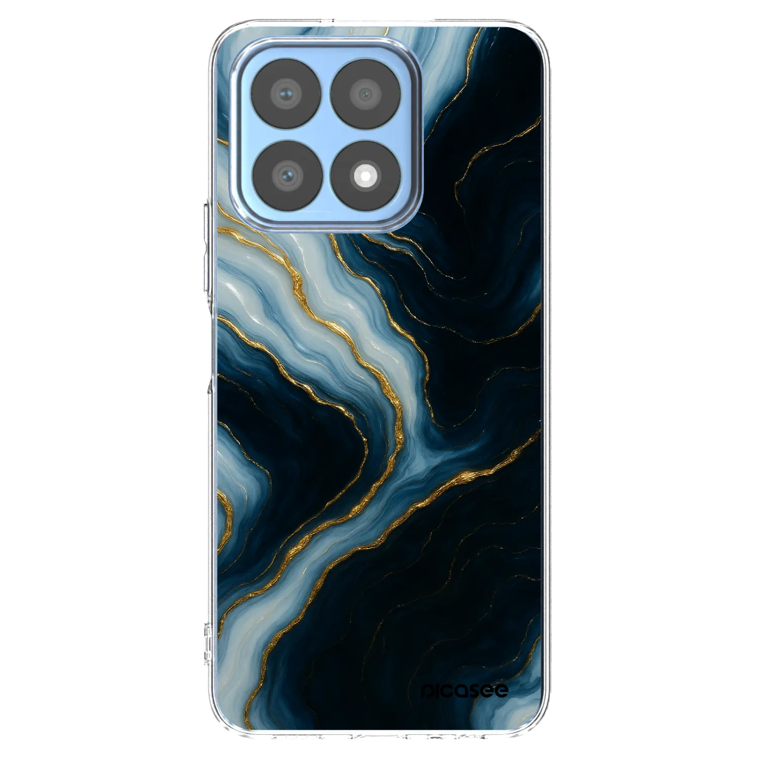 Picasee husă transparentă din silicon pentru Honor X8a - Luna