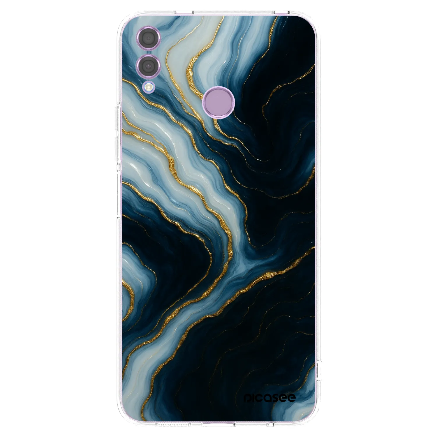 Picasee husă transparentă din silicon pentru Honor 8X - Luna