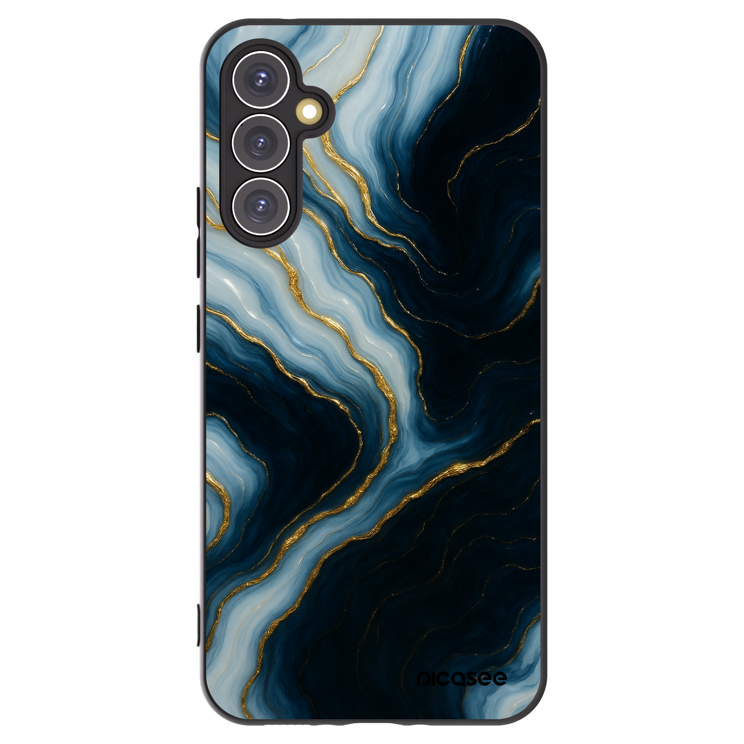 Picasee husă neagră din silicon pentru Samsung Galaxy A34 5G A346B - Luna