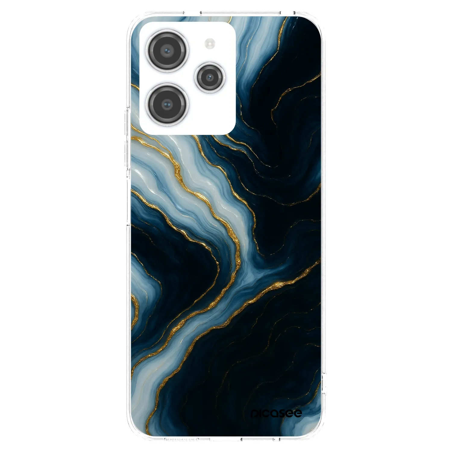 Picasee husă transparentă din silicon pentru Xiaomi Redmi 12 4G - Luna