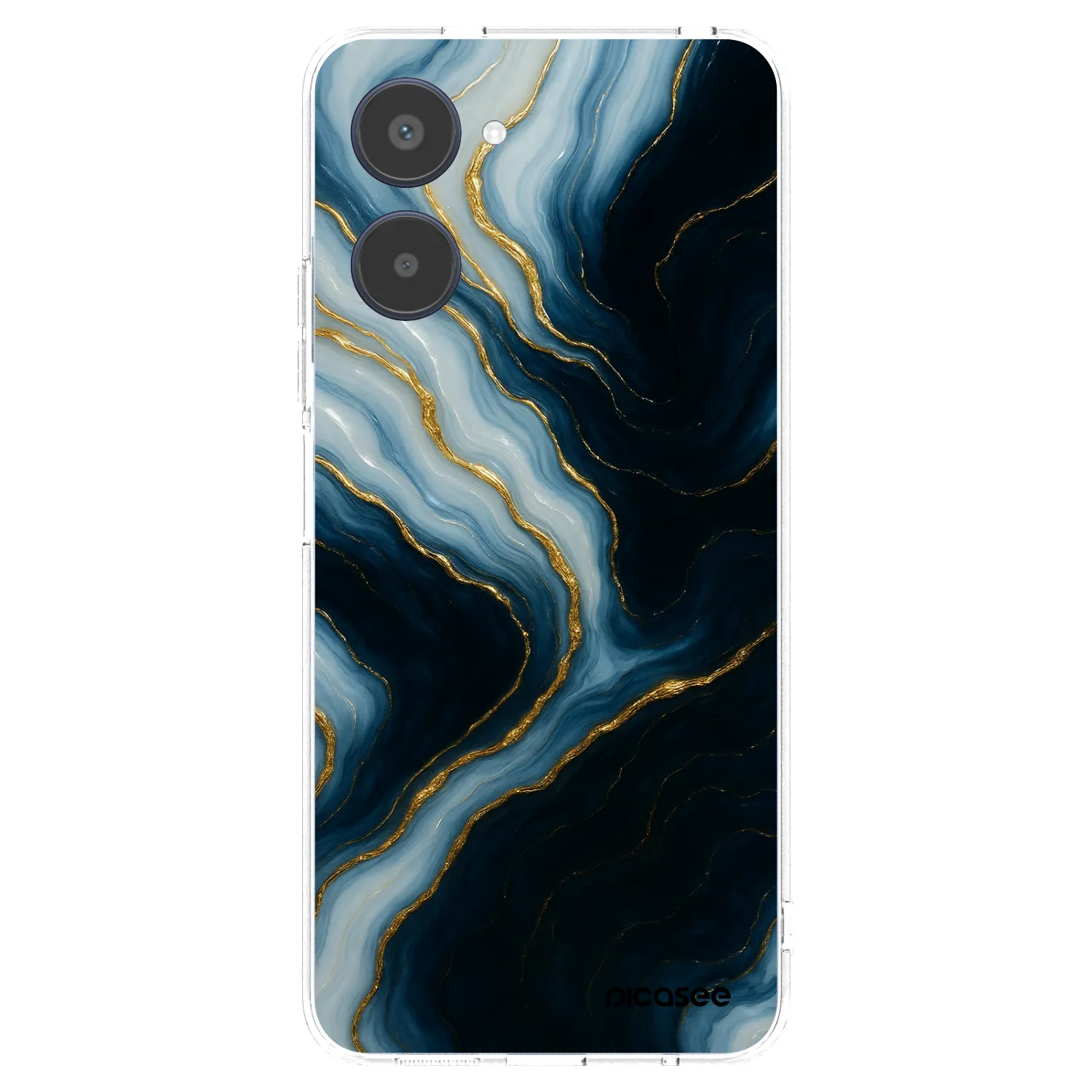 Picasee husă transparentă din silicon pentru Realme 10 4G - Luna