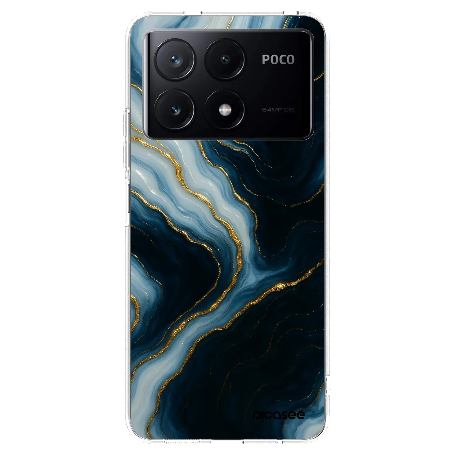 Picasee husă transparentă din silicon pentru Xiaomi Poco X6 Pro - Luna