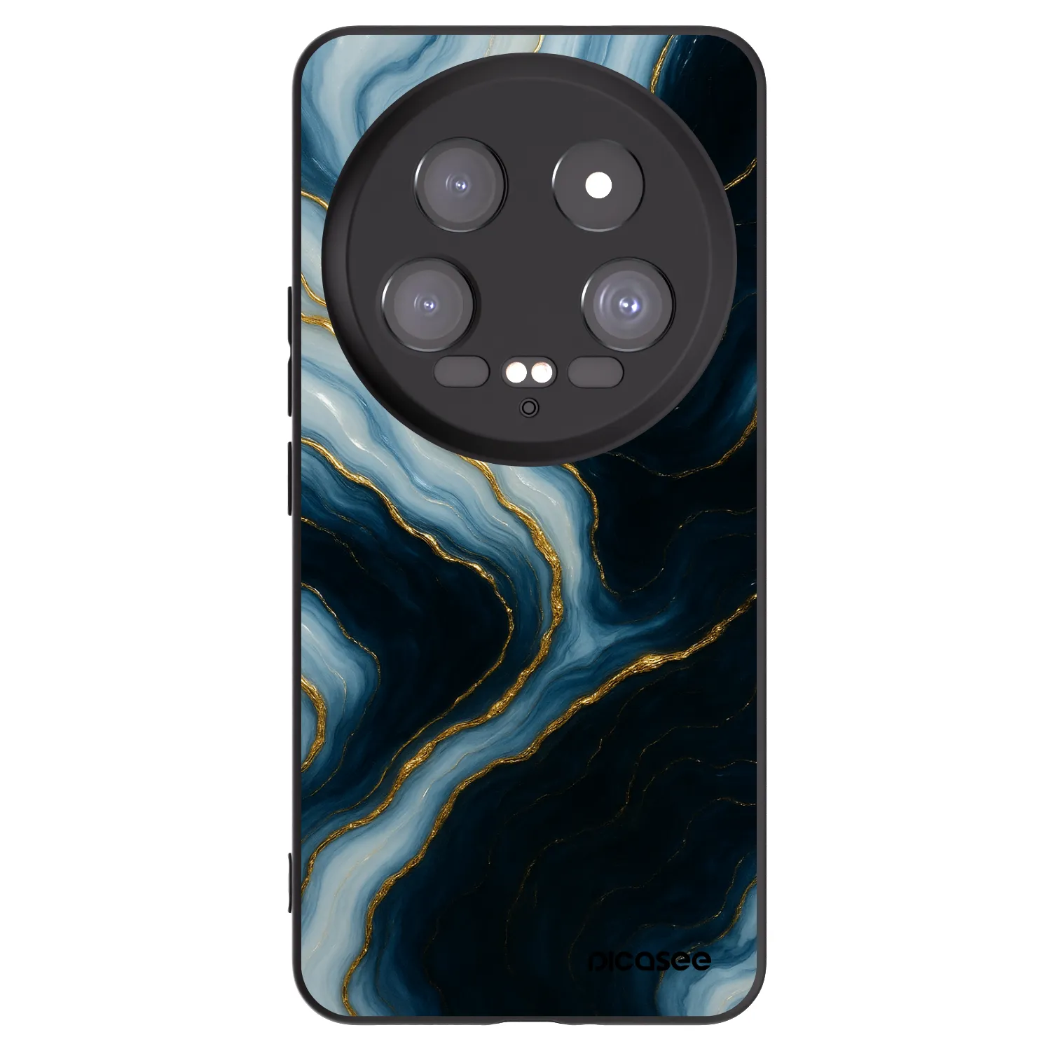 Picasee husă neagră din silicon pentru Xiaomi 14 Ultra - Luna