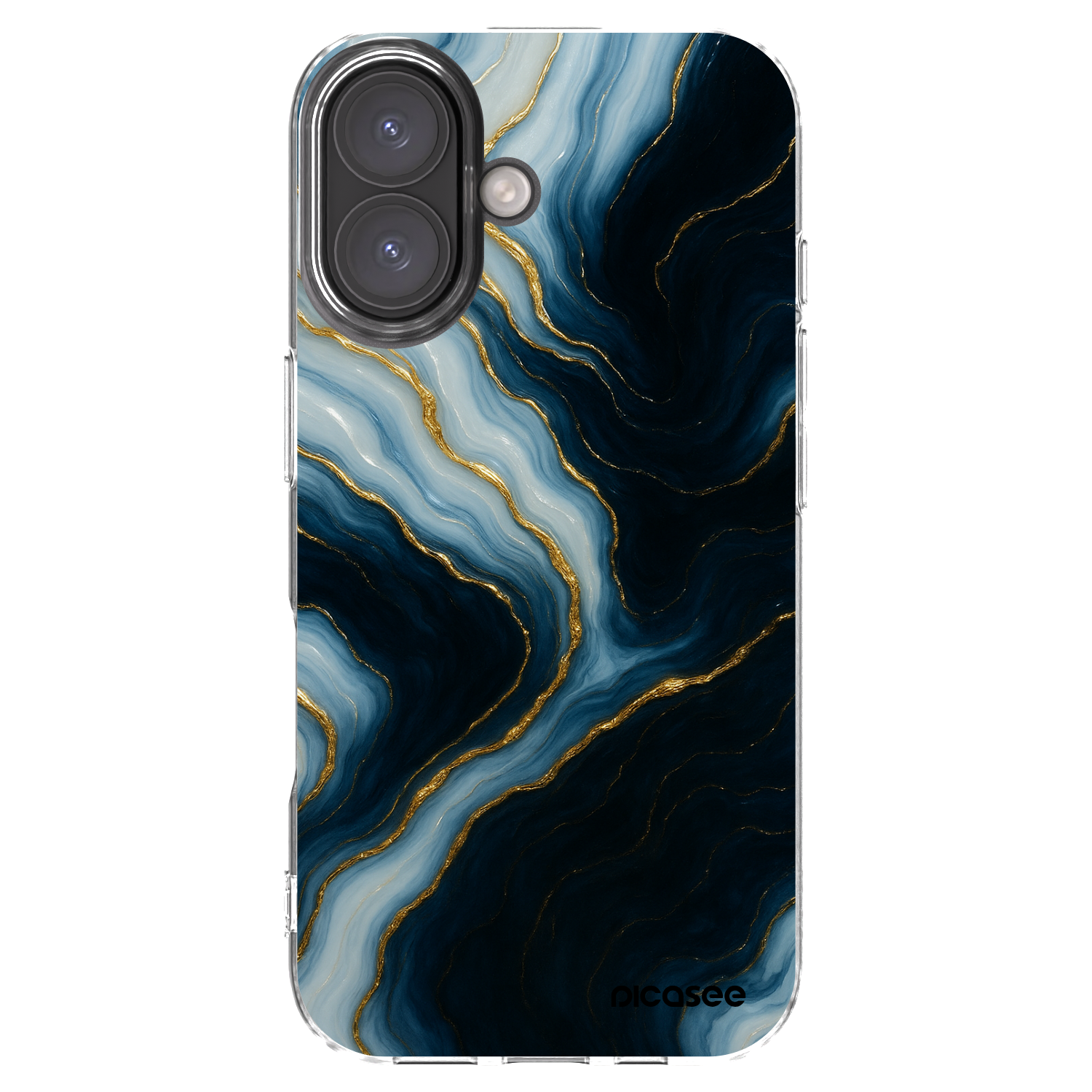 Picasee husă transparentă din silicon pentru Apple iPhone 16 - Luna
