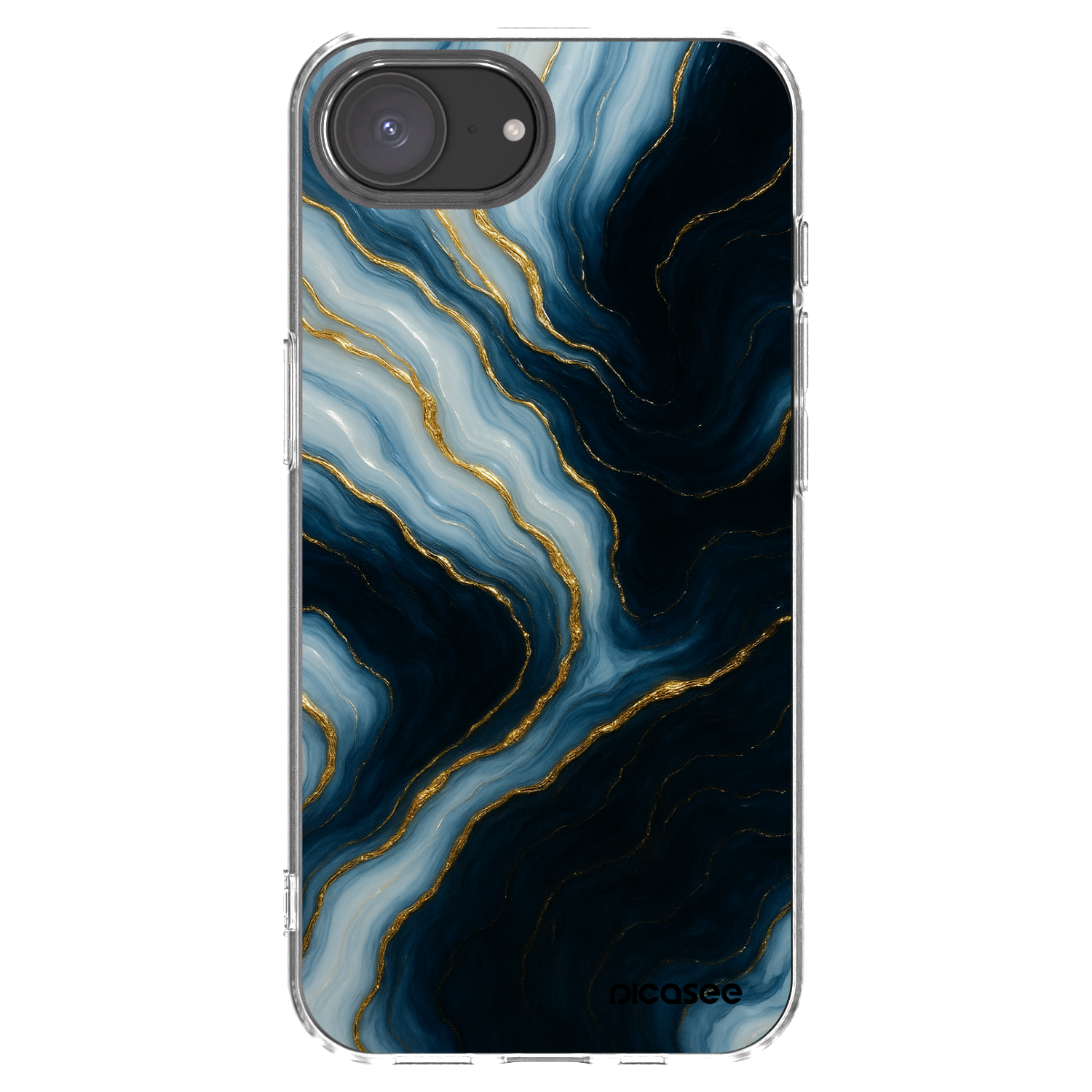 Picasee husă transparentă din silicon pentru Apple iPhone 16e - Luna