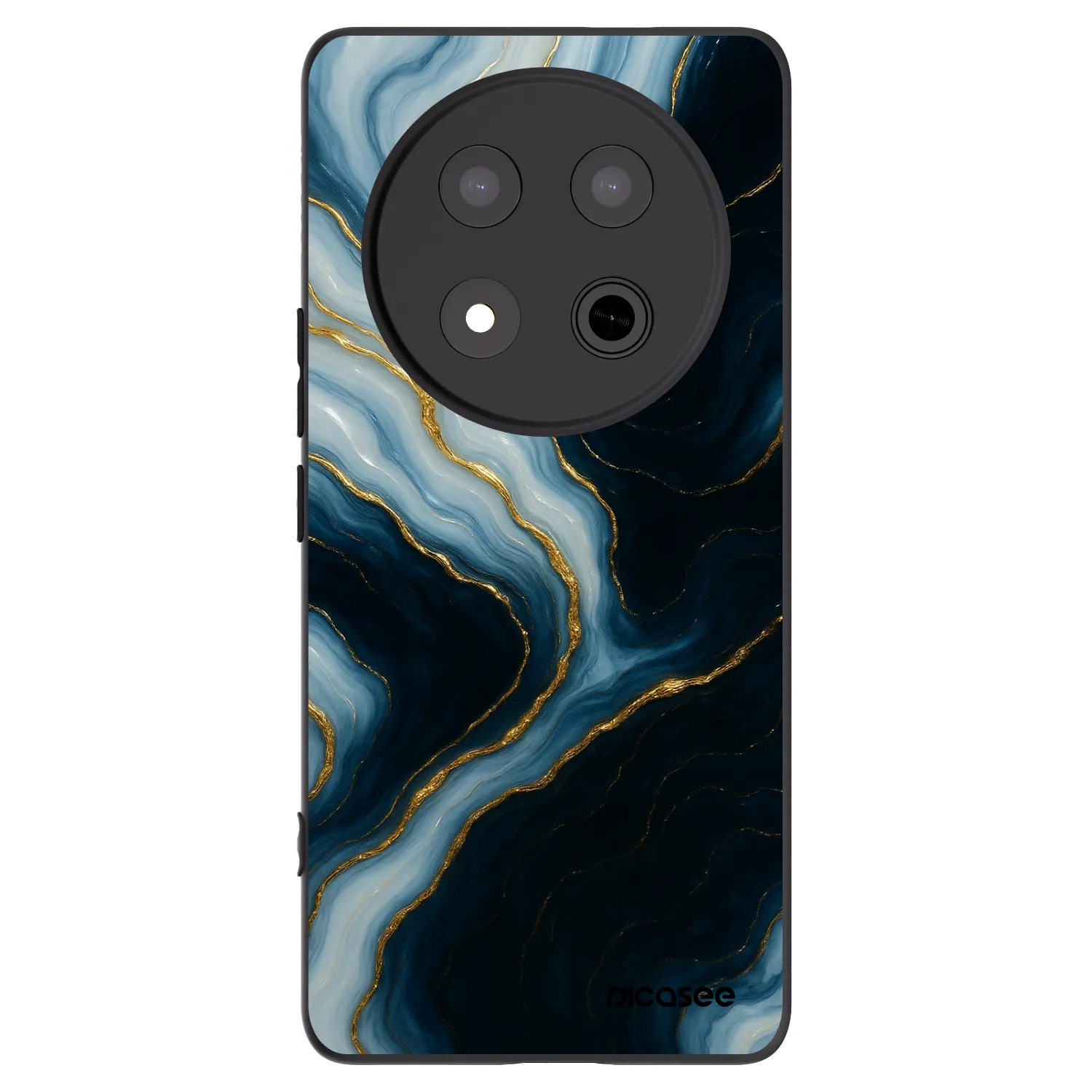 Picasee husă neagră din silicon pentru Honor Magic7 Lite 5G - Luna
