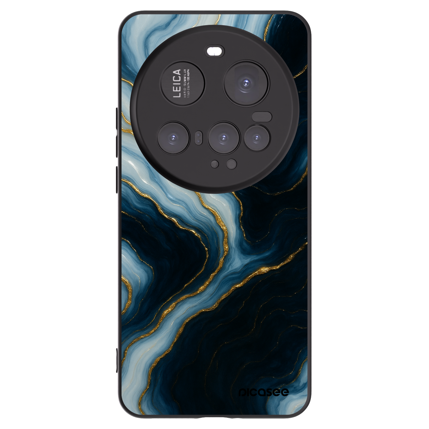 Picasee husă neagră din silicon pentru Xiaomi 15 Ultra - Luna