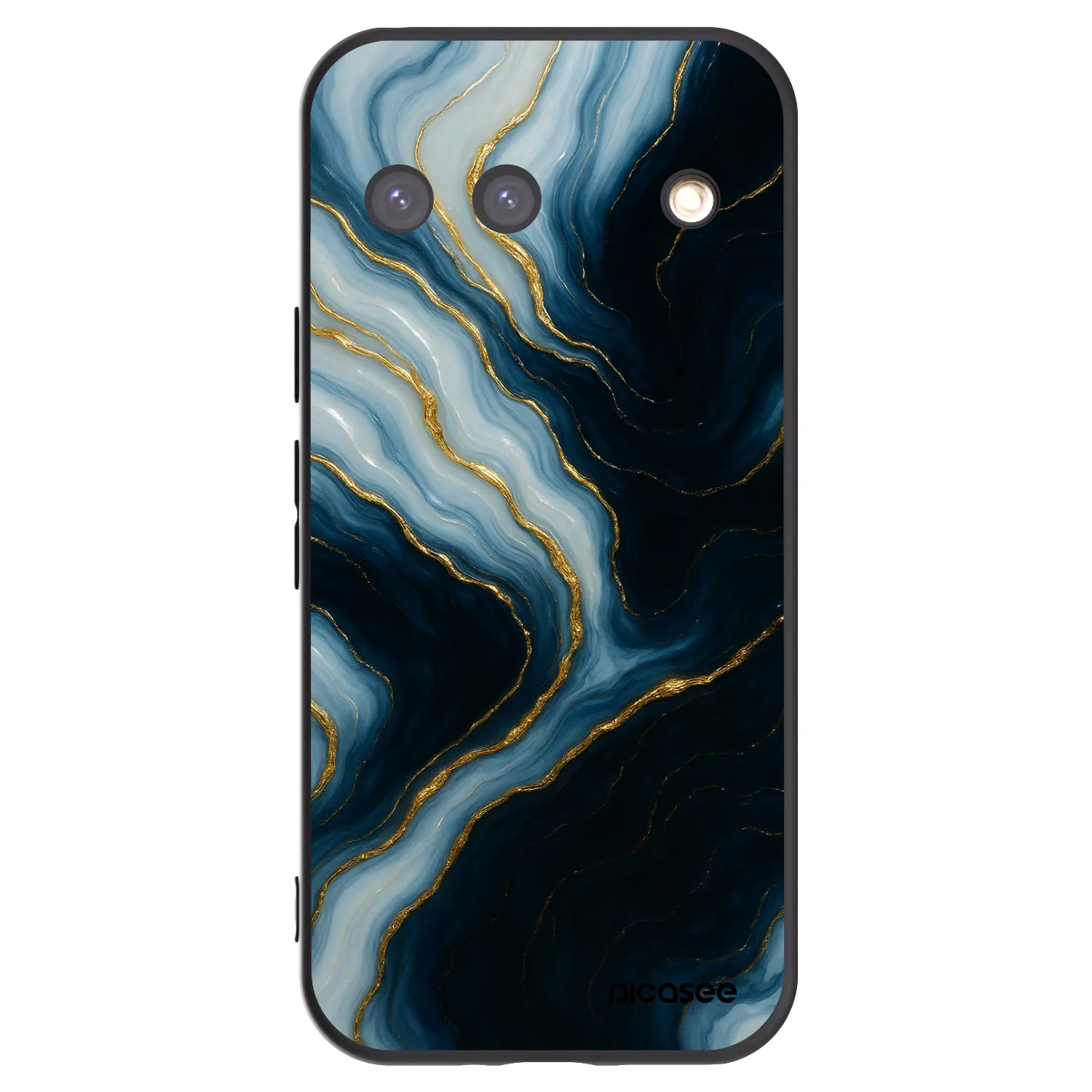 Picasee husă neagră din silicon pentru Google Pixel 9 - Luna
