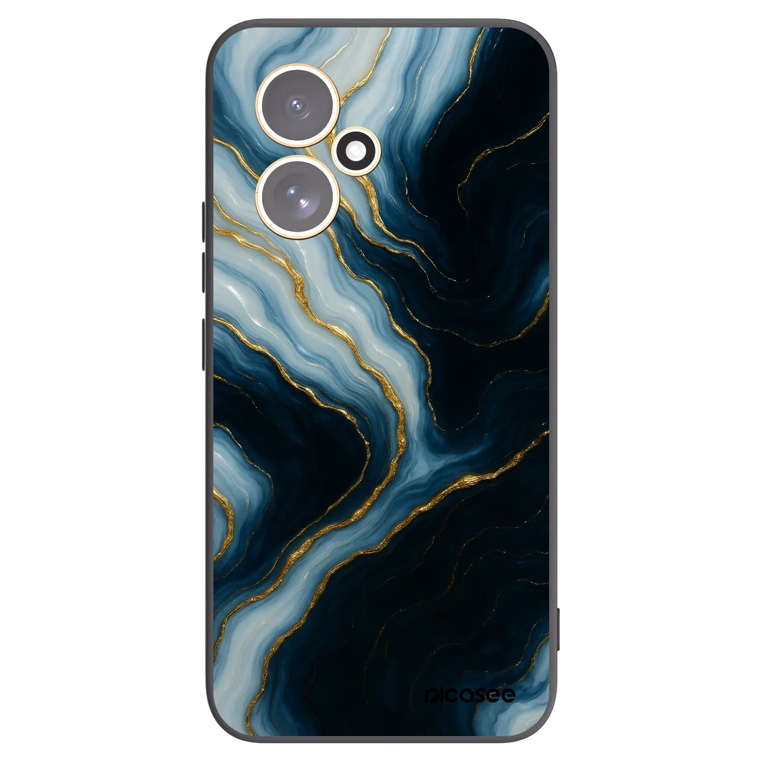 Picasee husă neagră din silicon pentru Honor 400 5G - Luna