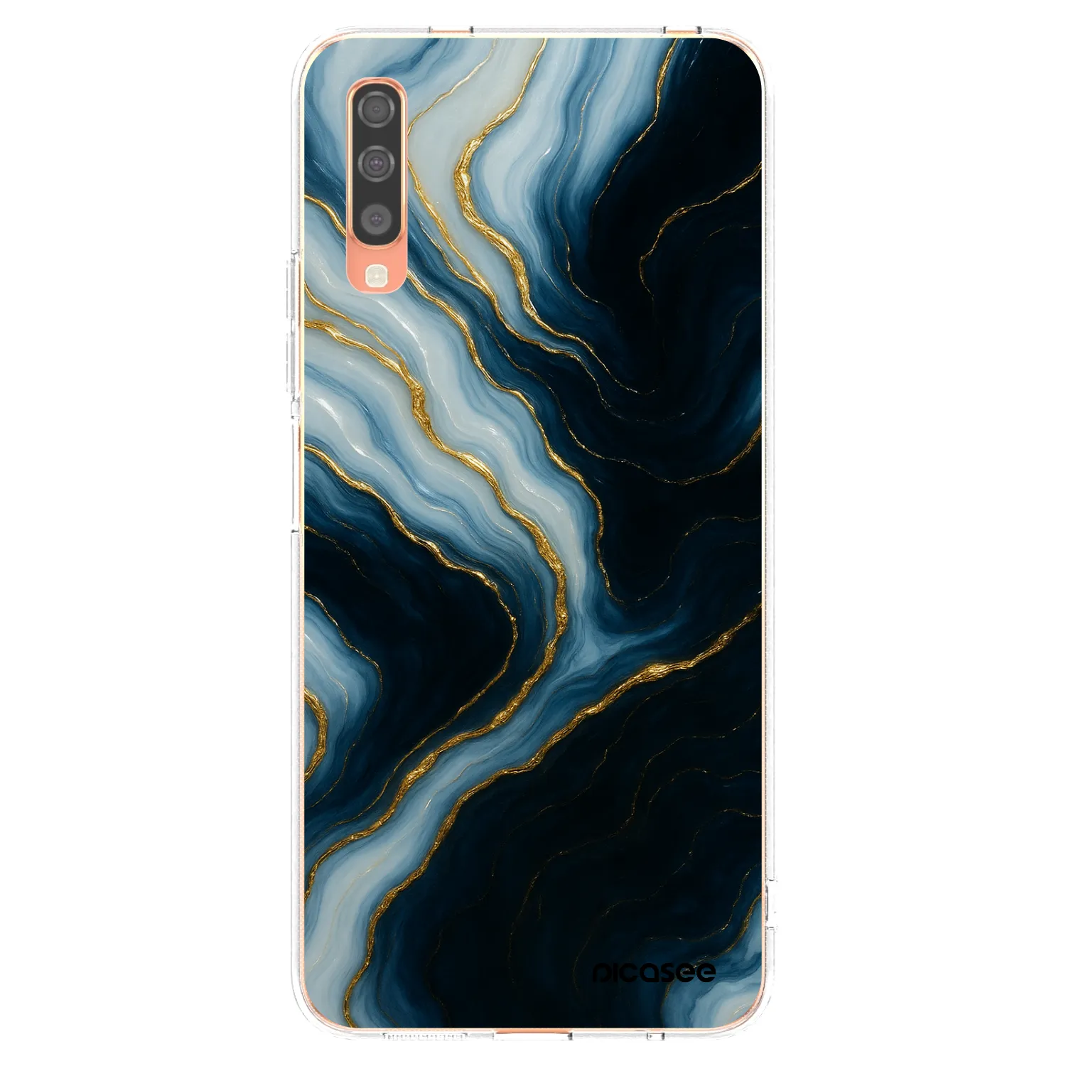 Picasee husă transparentă din silicon pentru Samsung Galaxy A70 A705F - Luna